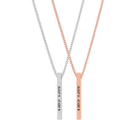 Custom Bar Necklace Set - Customcuff