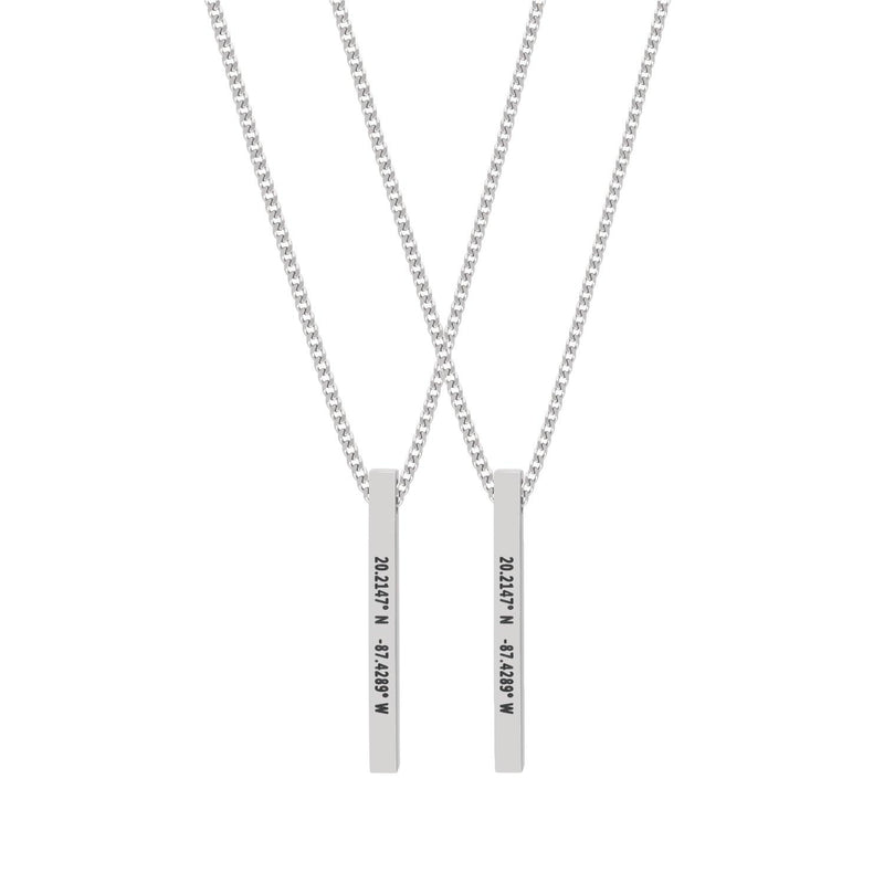 Custom Bar Necklace Set - Customcuff