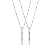 Custom Bar Necklace Set - Customcuff