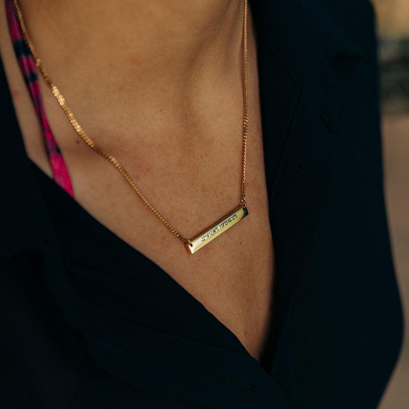 Custom Plate Necklace - Customcuff