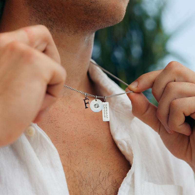 Extra Custom Minimal Charm Necklace - Customcuff