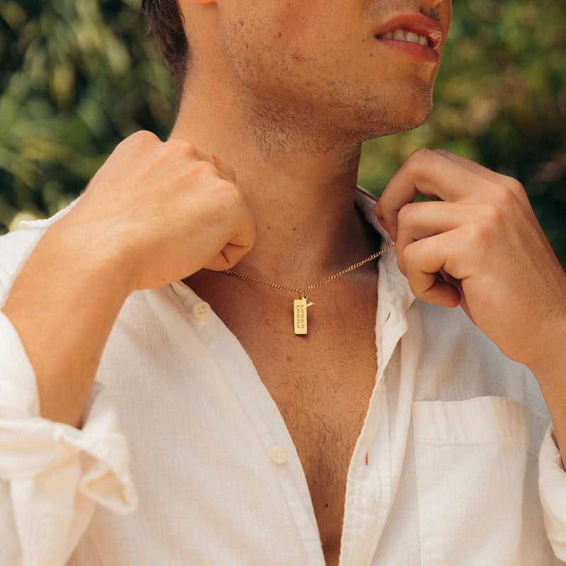 Extra Custom Minimal Charm Necklace - Customcuff