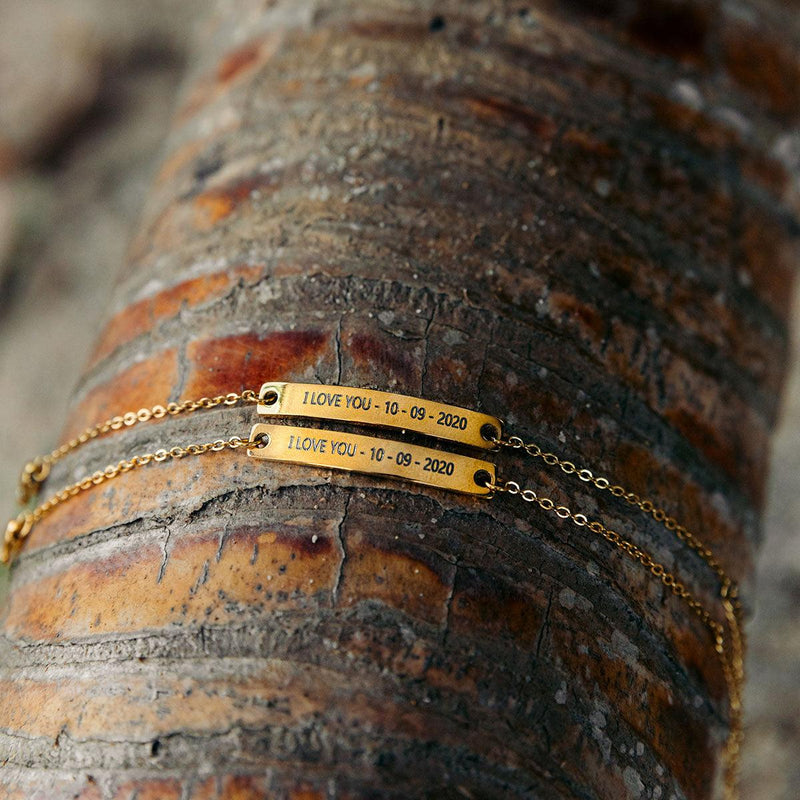 Custom Link Bracelet Set - Customcuff