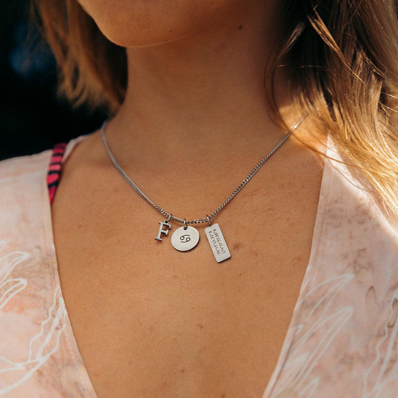 Extra Custom Minimal Charm Necklace - Customcuff
