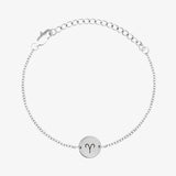 Elegant Zodiac Sign Coin Bracelet - Customcuff