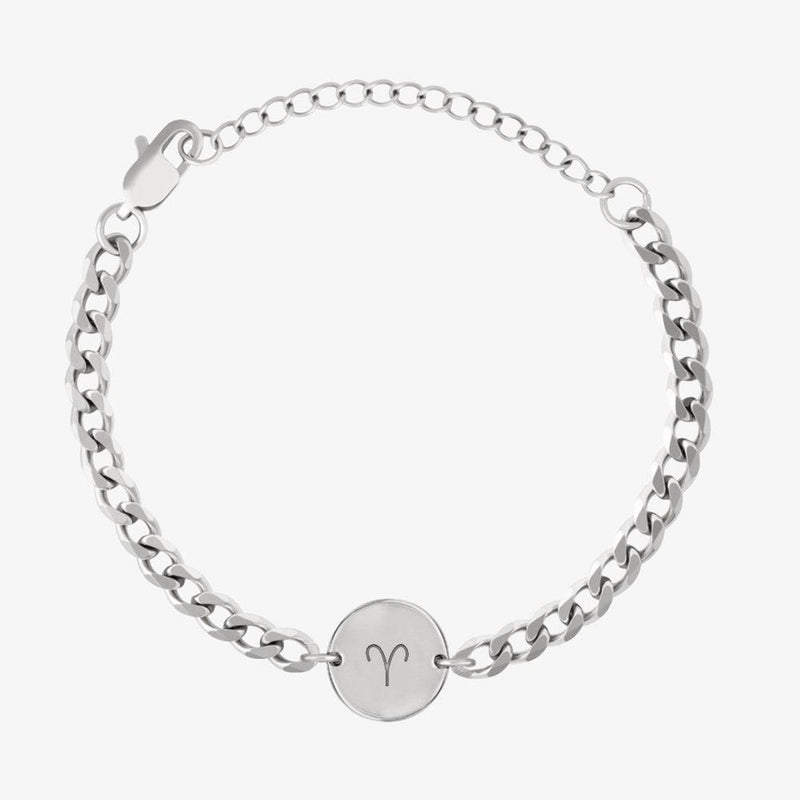 Zodiac Sign Chain Bracelet - Customcuff