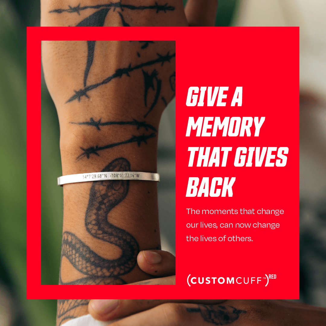 (CUSTOMCUFF)RED Custom Cuff - Customcuff