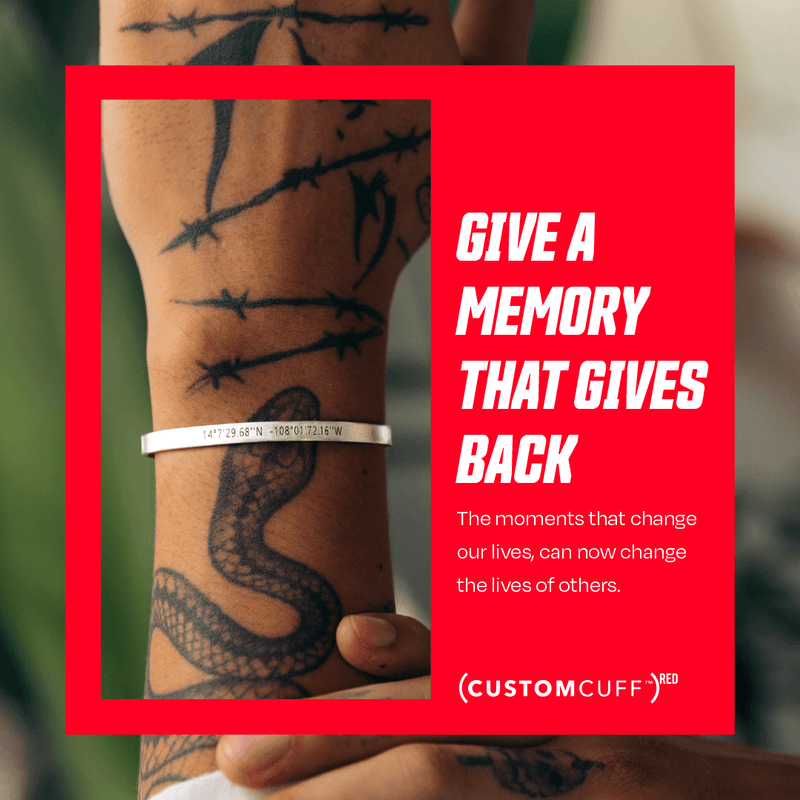 (CUSTOMCUFF)RED Custom Cuff - Customcuff