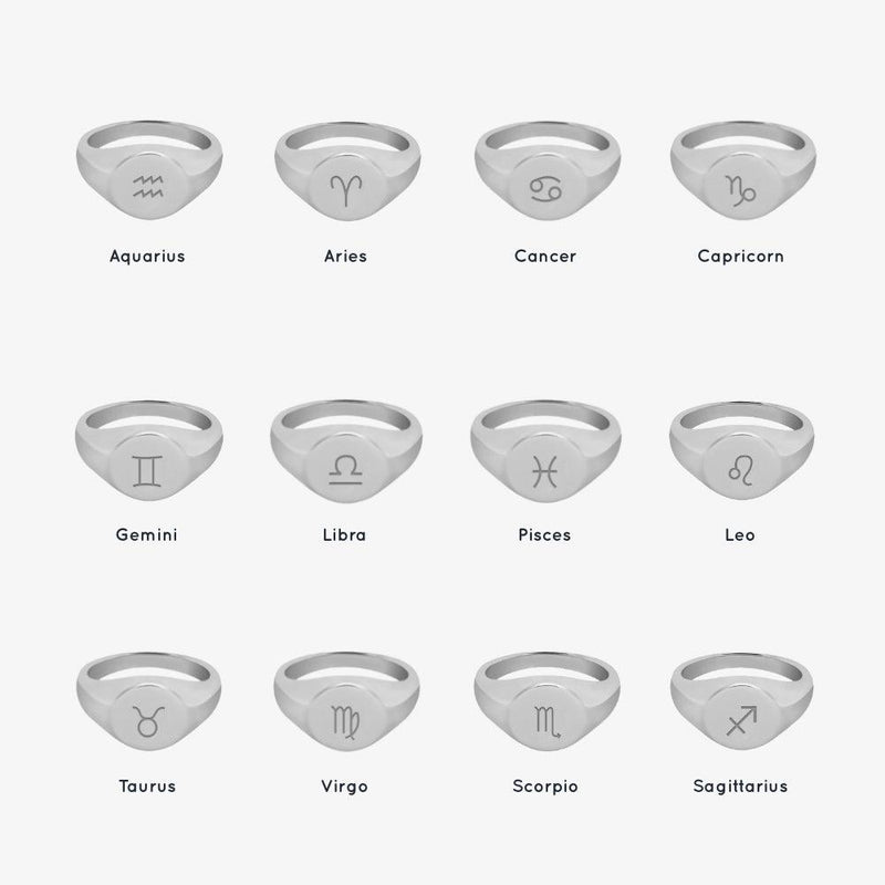 Zodiac Sign Ring - Customcuff