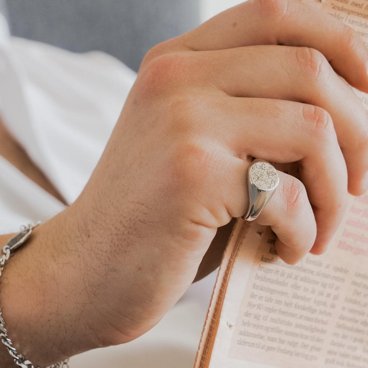 Custom Star Map Ring - Customcuff
