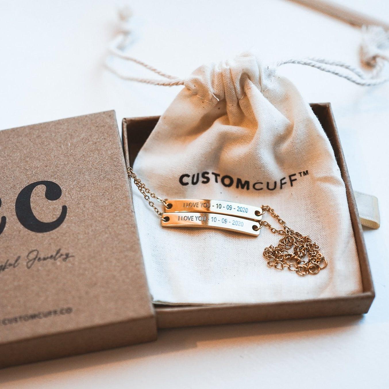 Custom Link Bracelet Set - Customcuff