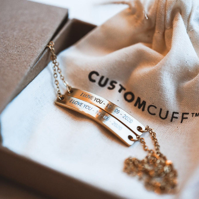 Custom Link Bracelet Set - Customcuff
