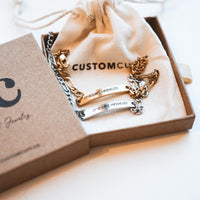 Custom Figaro Bracelet Set - Customcuff