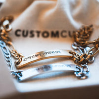 Custom Figaro Bracelet - Customcuff