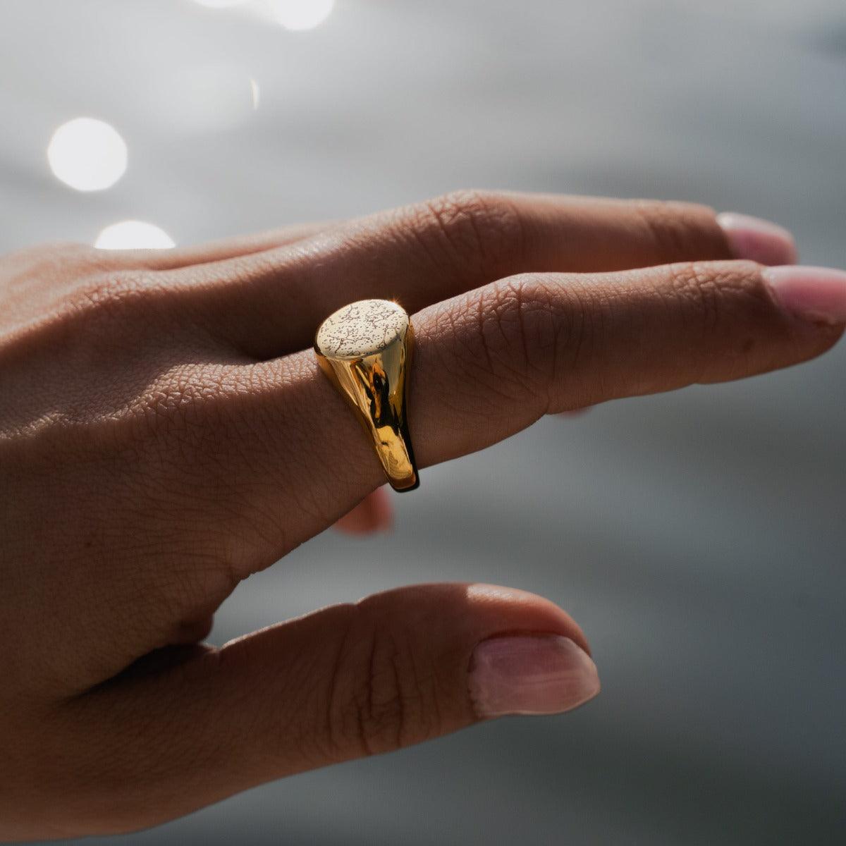 Custom Star Map Ring - Customcuff