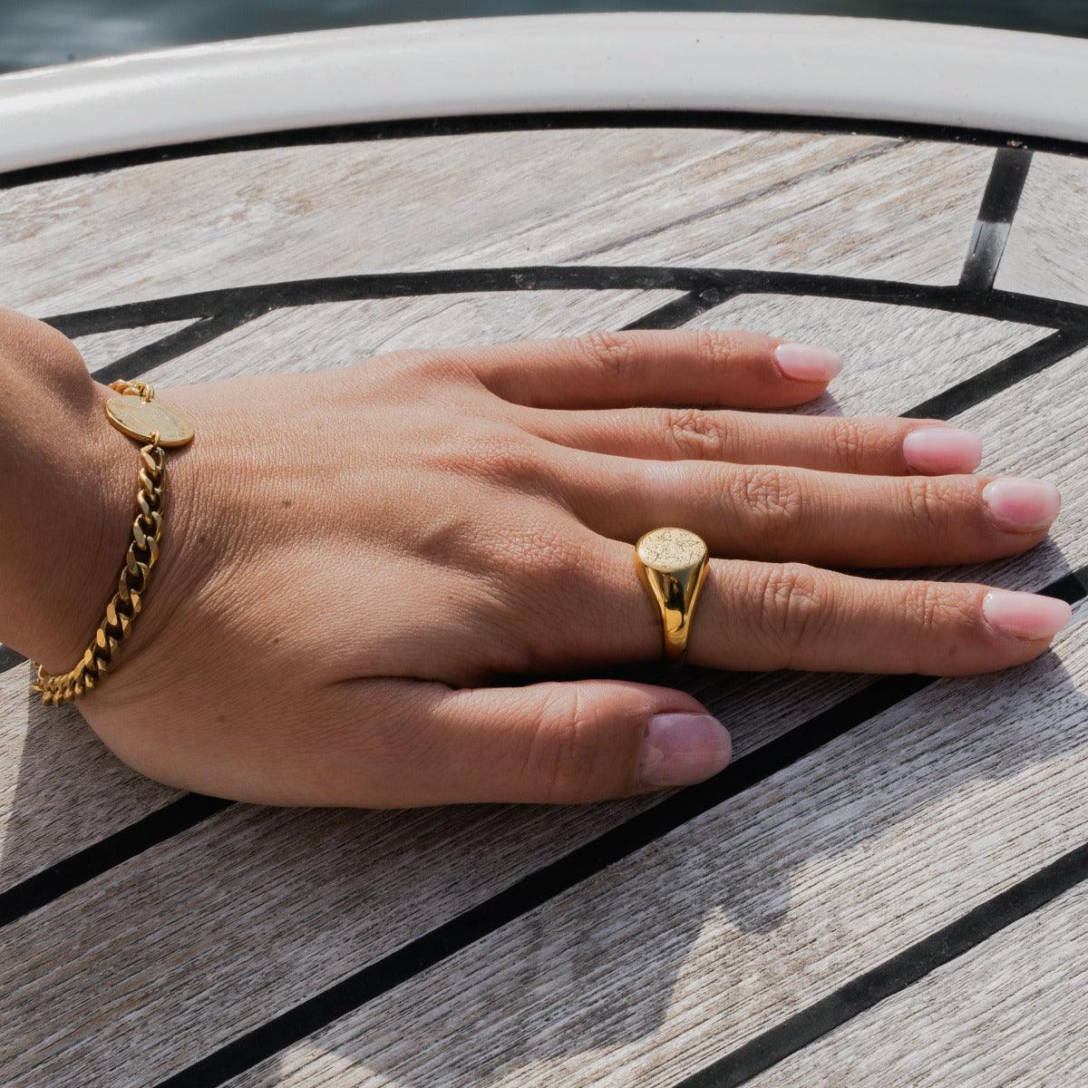 Custom Star Map Ring - Customcuff