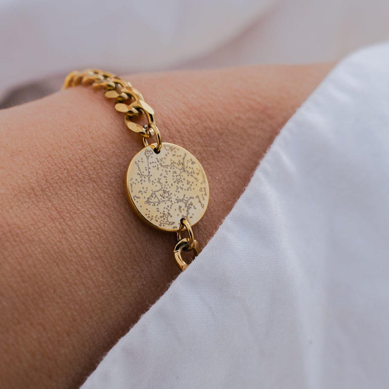 Custom Star Map Chain Bracelet - Customcuff