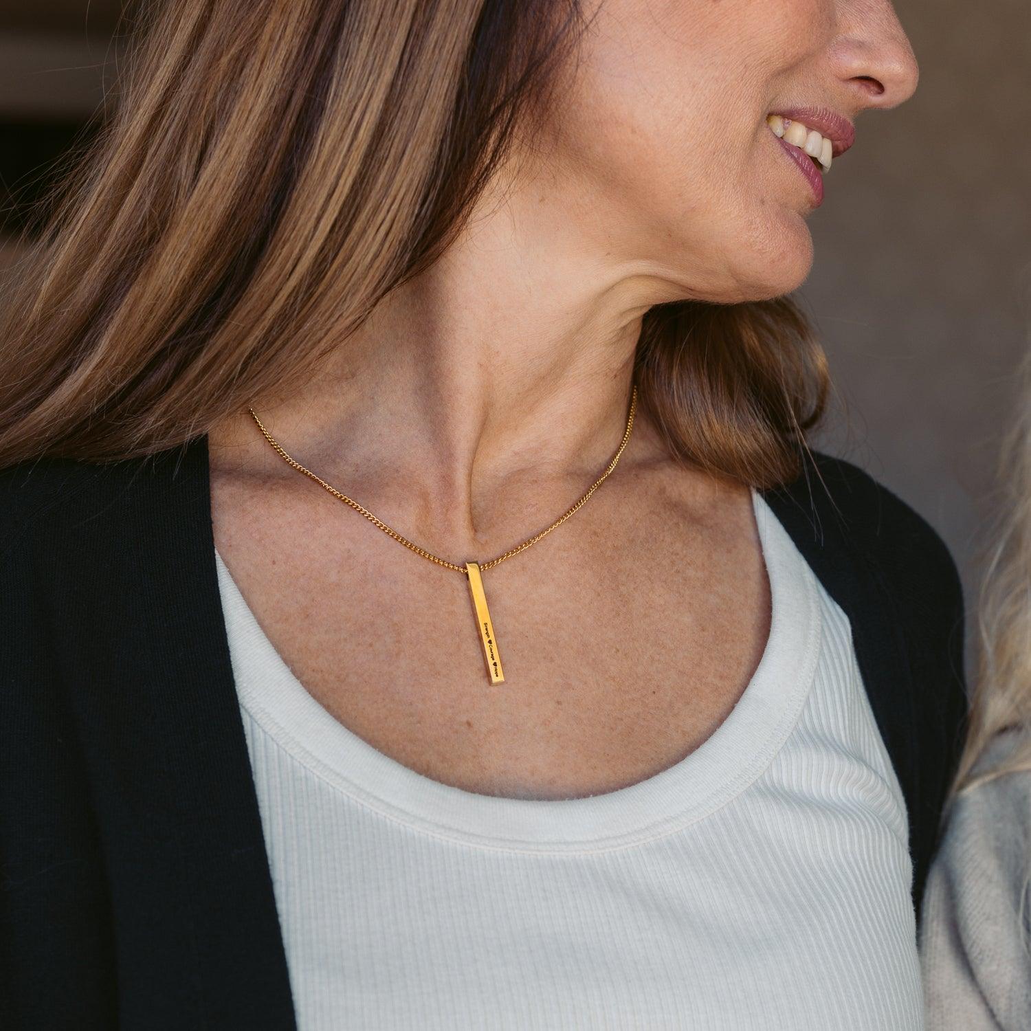 Custom Bar Necklace - Customcuff