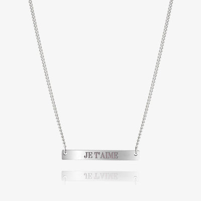 Plate Necklace