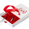 (CUSTOMCUFF)RED Cuff and Bar Necklace Bundle - Customcuff