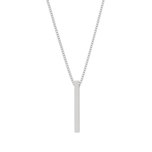 Plain Bar Necklace - Customcuff