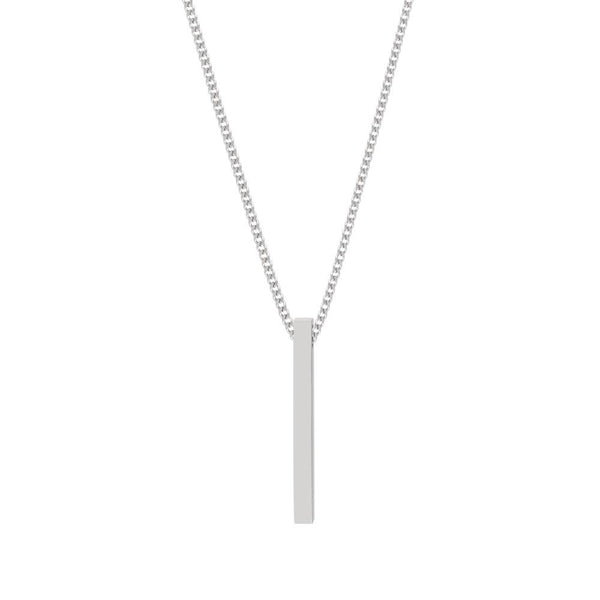 Plain Bar Necklace - Customcuff