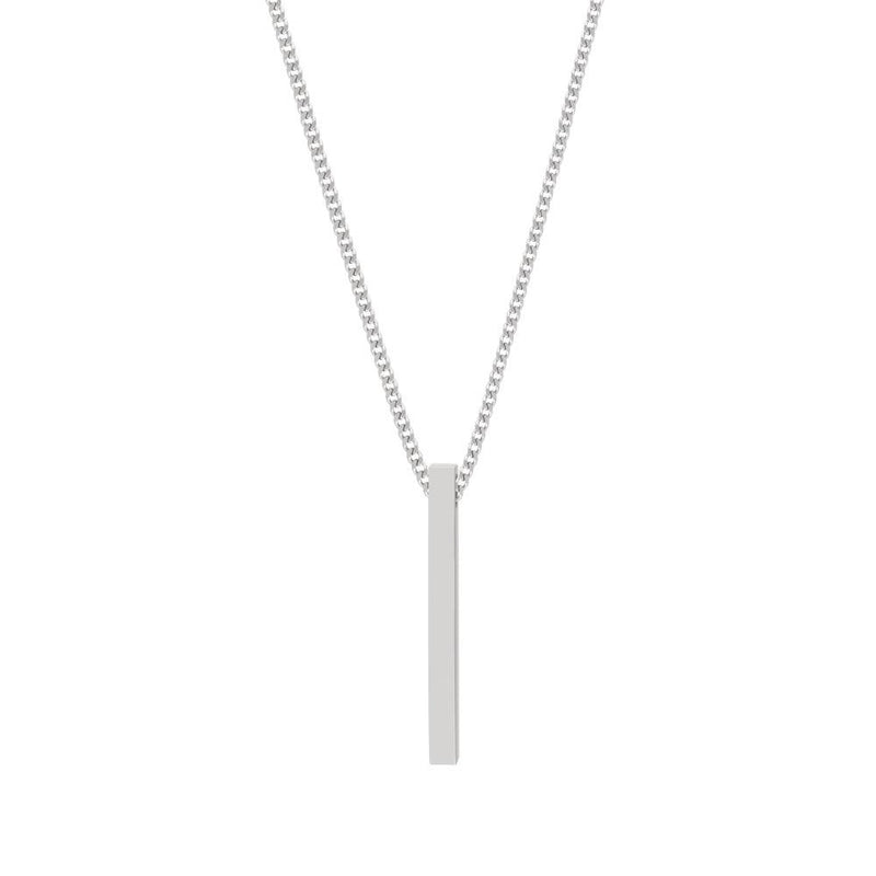 Plain Bar Necklace - Customcuff