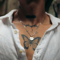 Handwriting Coin Necklace - Customcuff