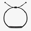 Black Custom Braided Bracelet Set - Customcuff