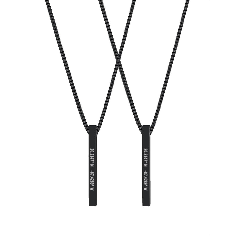 Custom Bar Necklace Set - Customcuff