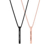 Custom Bar Necklace Set - Customcuff
