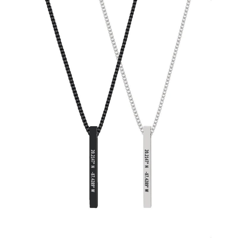 Custom Bar Necklace Set - Customcuff