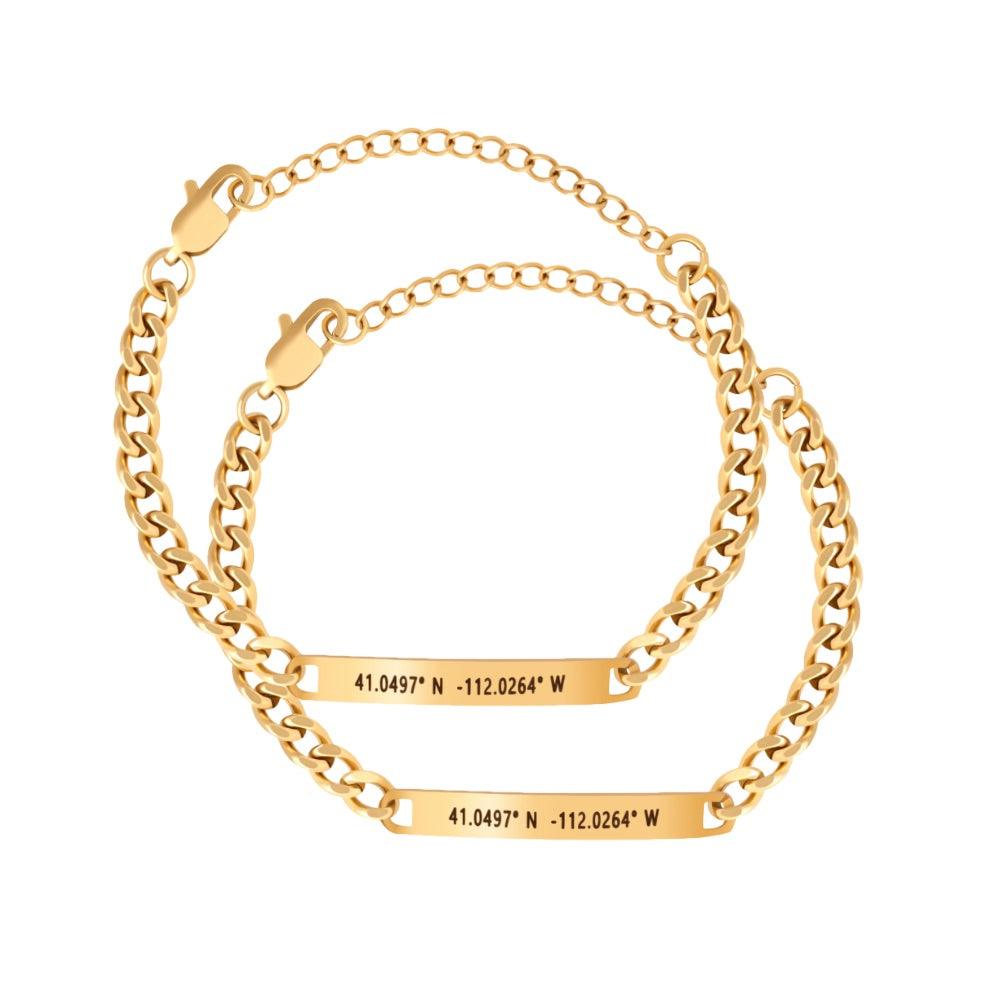 Custom Chain Bracelet Set - Customcuff