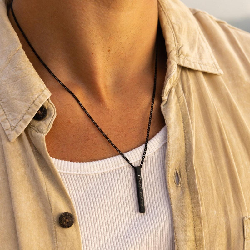 Custom Bar Necklace Set - Customcuff