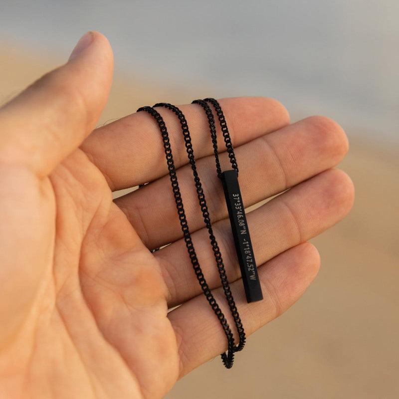 Custom Bar Necklace Set - Customcuff