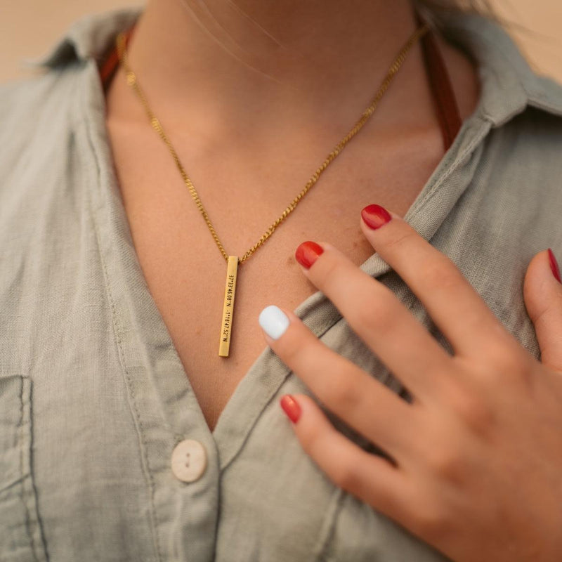 Extra Custom Bar Necklace - Customcuff