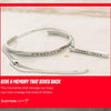 (CUSTOMCUFF)RED Cuff and Bar Necklace Bundle - Customcuff