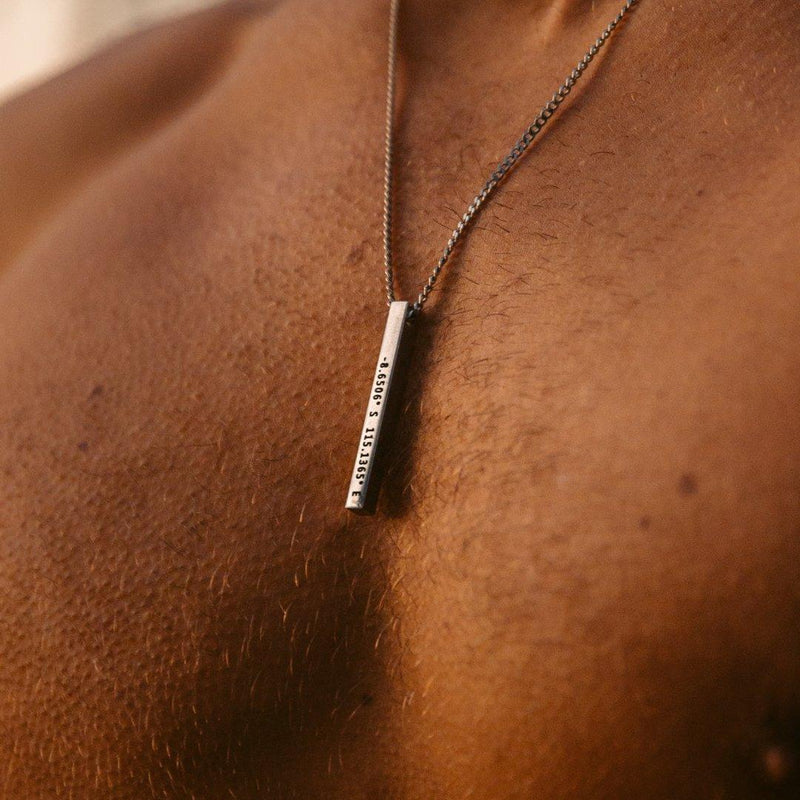 Custom Bar Necklace Set - Customcuff