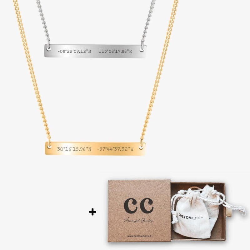 Custom Plate Necklace Set - Customcuff