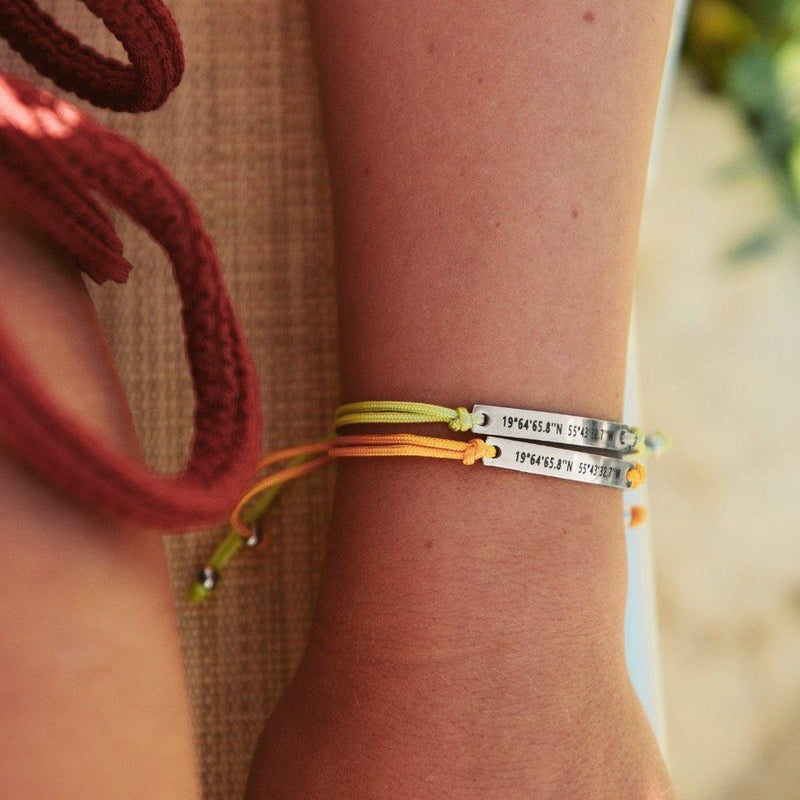 Lime Custom String Bracelet - Customcuff