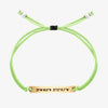 Lime Custom String Bracelet - Customcuff