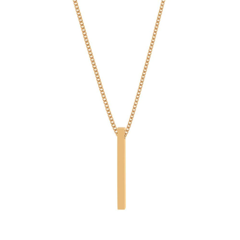 Plain Bar Necklace - Customcuff