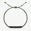 Green Custom Braided Bracelet - Customcuff