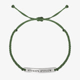 Green Custom Braided Bracelet - Customcuff