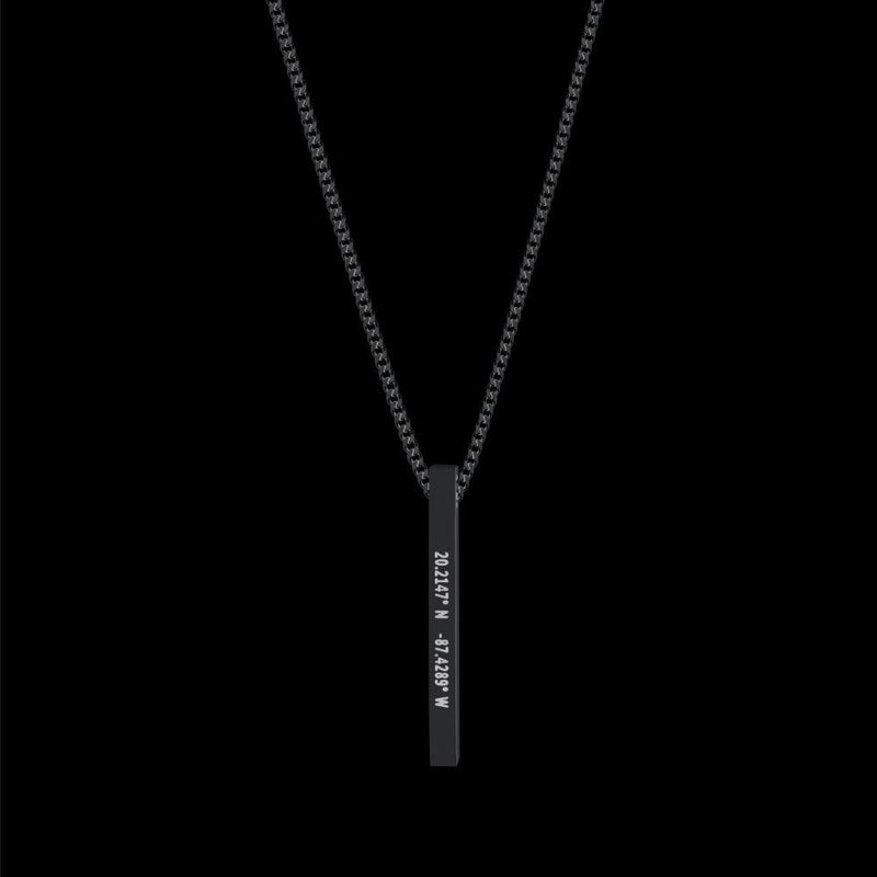 Custom Bar Necklace Set - Customcuff