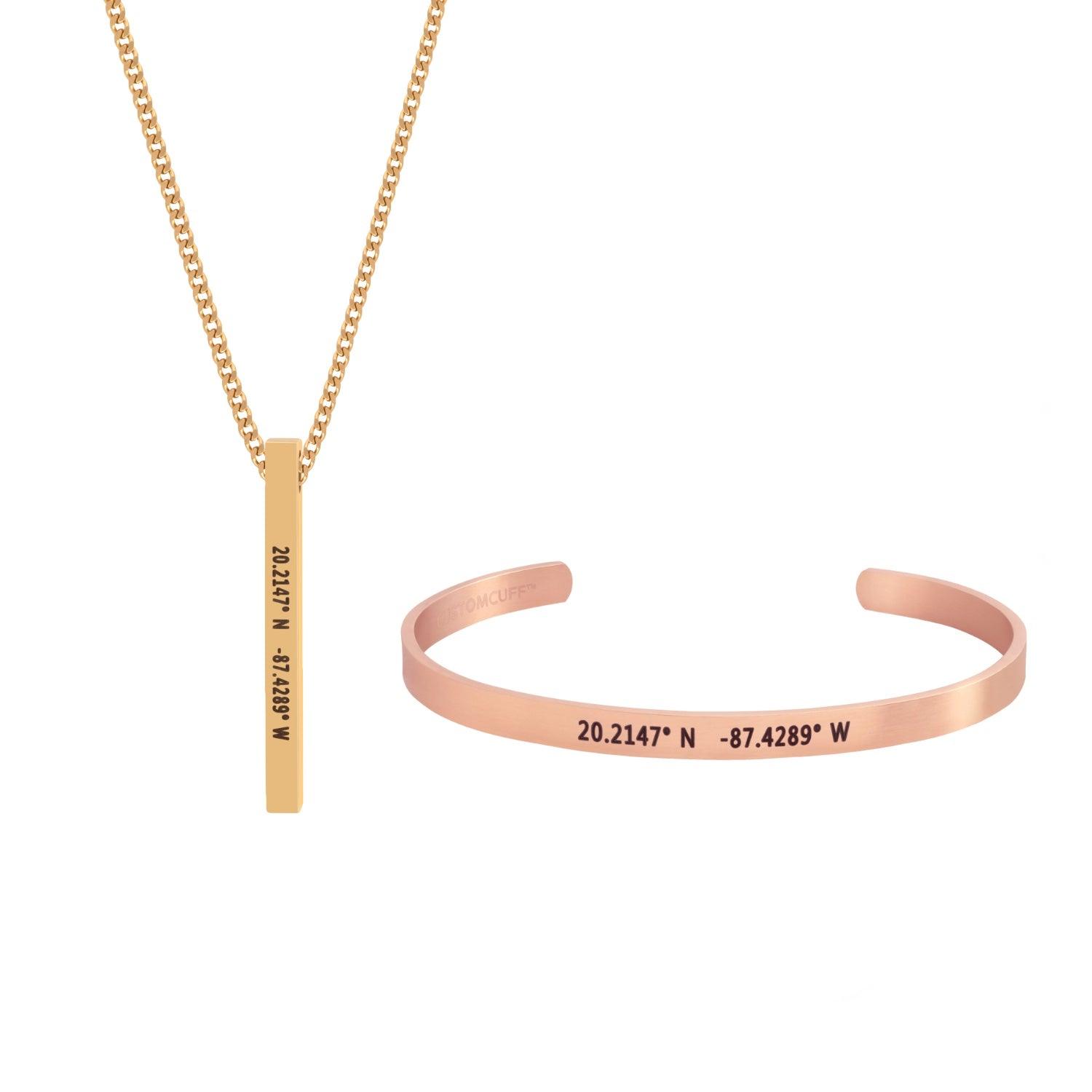 Cuff and Necklace Bundle - Customcuff