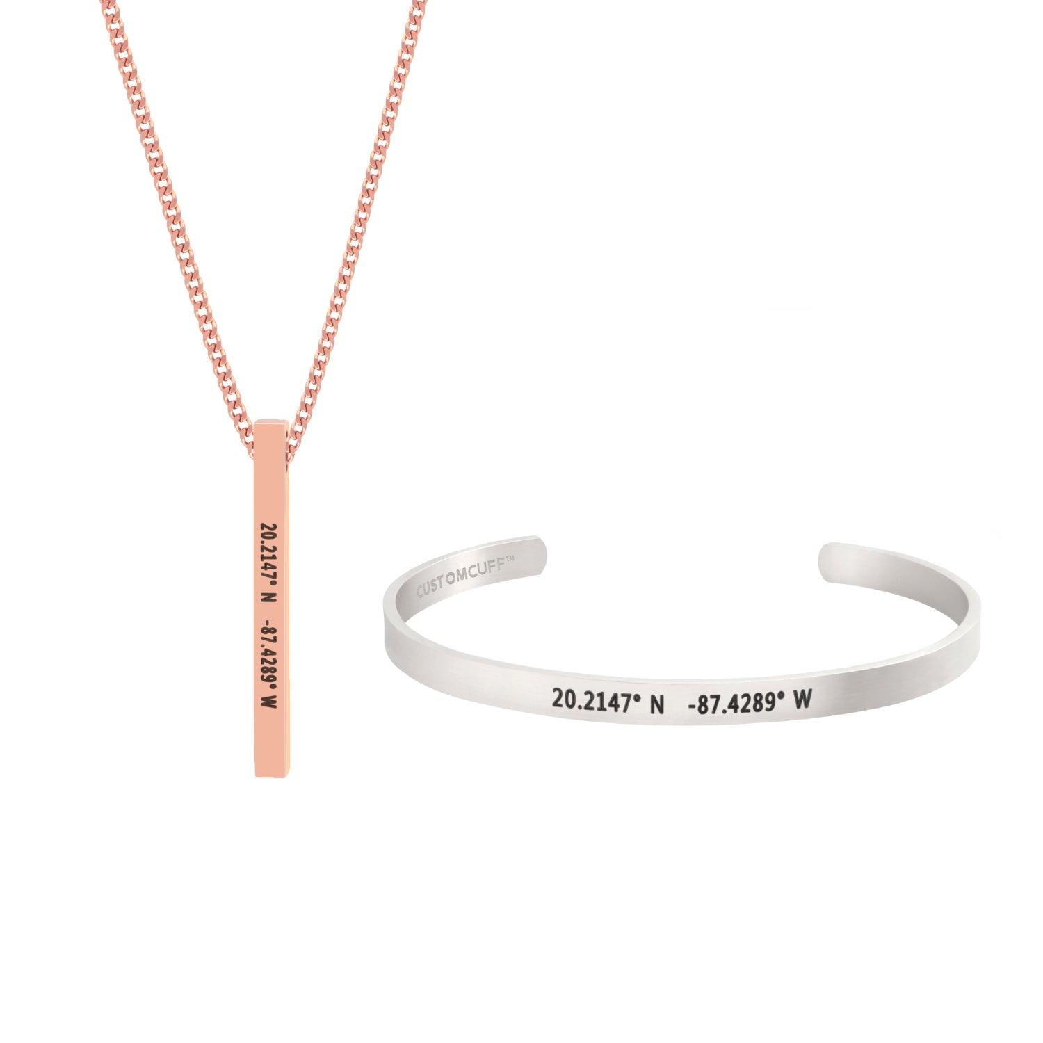 Cuff and Necklace Bundle - Customcuff