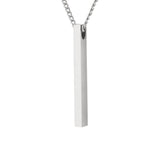 Plain Bar Necklace - Customcuff
